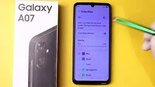 How To Disable Color Filter On Samsung Galaxy A07