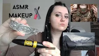 ASMR Макияж Скандинавии💄Инициация Жрицы Viking Makeup 👄 Scandinavian aesthetics