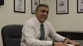Lou Barletta at The Daily Item