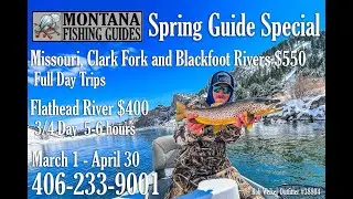 Get Ready for EPIC Montana Fishing This Spring 2025!