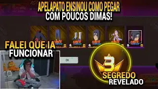 APELAPATO ENSINOU COMO PEGAR O ITACHI MUITO FÁCIL NO TORRE DE TOKENS DO FREE FIRE, SEGREDO DO PRIME!