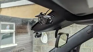 🎥 TFL Approved Dash Cam DVR CCTV 4 Cameras - Front, Rear & Internal fitted on Mercedes Vito PHV Taxi