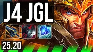 JARVAN IV vs MASTER YI (JGL) | 10/3/19, Dominating | NA Grandmaster | 25.20