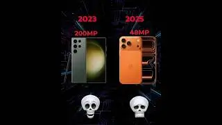 😱 200MP vs 48MP &ndash; Samsung S23 Ultra vs iPhone 17 Pro Max | Camera Battle 2025 📸🔥#GalaxyS23Ultra
