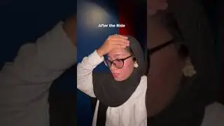 Before vs After the Ride - Motiongate Dubai #dubailife