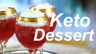 Strawberry Jello - The Best Keto Dessert