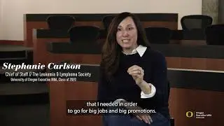 MBA skills and knowledge gave Stephanie Carlson the confidence to pursue high-level roles at work.