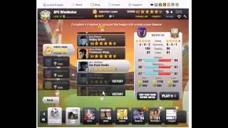 Completing EA FIFA Superstars game on Facebook 2010