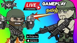 Mini Militia Gameplay Live In Tamil | Gaming Rockers
