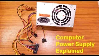Computer SMPS Explained | Outputs | Colour Coding