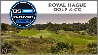 GSPro Course Flyover - Royal Hague Golf and Country Club - Designed by Robotobot