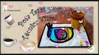 C&oacute;mo hacer un Posa Tazas en Retazos y T&eacute;cnica Vitral de Patchwork  Tutorial Paso a Paso