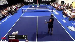Dekel Bar's Great Defense Pickleball Highlight - PPA Underground
