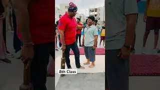 Tejas 8th Class Shocks Hyderabad with Mudgar Strength #shorts
