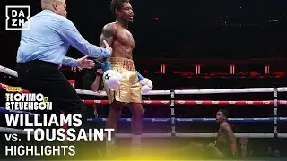 No title shot but Ammo Williams still defeats opponent, Toussaint | Fight Highlights