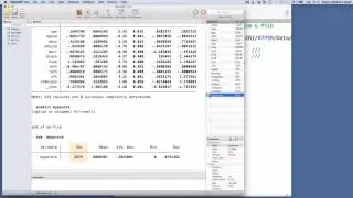 Application PSM avec Stata