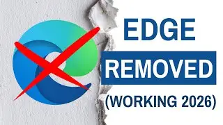 Forcefully Uninstall Microsoft Edge on Windows (Working 2026)