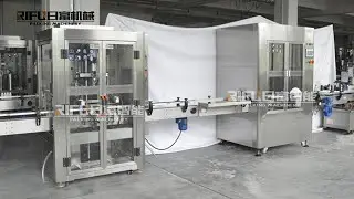 16 Piston Nozzles Automatic Sterile Serum and Cell Culture Medium Filling Capping Integrated Machine