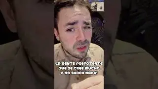 La gente presumida que no sabe nada #facebook