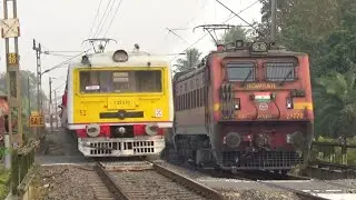 🔥 Crazy 110kmph High Speed Action! Teesta Torsa & Malda Intercity Express skipping Balagarh | ER