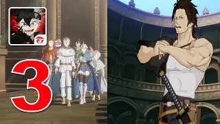 Black Clover - Rise Of The Wizard King - Episode 3 Magic Knights Entrance Exam -Gameplay Walkthrough
