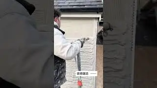 UK 🇬🇧House repair and exterior wall renovation. #Decoration #HouseRenovation #Exterior wall const