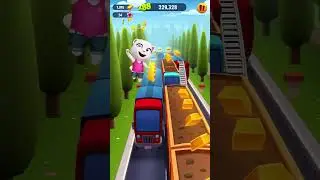 Играю в Говорящий Том: Бег за золотом #25 / Tom Gold Run Angela