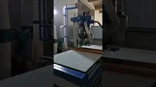 Magnesium fireproof composite board duct woodworking cutting machine