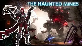 Heroes of the Storm Gameplay #1: Valla (German) Haunted Mines