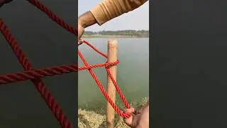 Genius Knots Rope ✅ #shorts #tricks #knowledge