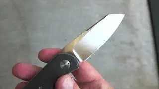 Trevor Burger EXK Recessed Custom | Darkened Titanium Ridged Scales with Satin Accents
