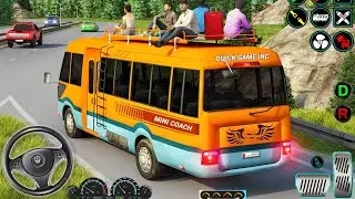 Mini Bus Driving 3D - Real Offroad Bus Drive 3D - Android GamePlay