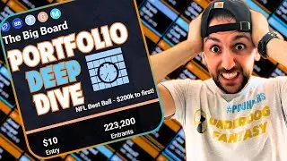 Big Board Portfolios Ft. Steph, Ben, Drew, & Nick | Underdog Fantasy Bestball
