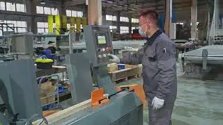 Hicas SF7030 Woodworking Machinery Automatic Wood Chamfer Machine
