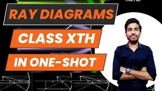Ray Diagrams Class 10th one-shot || Light : Reflection and Refraction Ray Diagrams one-shot