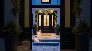 15 Minimalist Front Porch Christmas Decor Ideas for an Elegant Holiday Entry