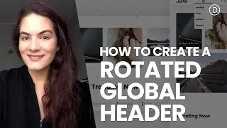 How to Create a Rotated Global Header with Divi&rsquo;s Theme Builder