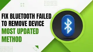 Исправление ошибки Bluetooth при удалении устройства в Windows 10