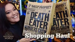 🪄 FIRST LOOK - HARRY POTTER STUDIO TOUR SHOPPING HAUL UNBOXING | VICTORIA MACLEAN #wbtourlondon