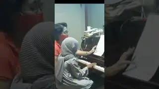 Hari Pertama Les Piano #piano #lespiano #pianolesson #belajarpiano #latihanpiano #music #musik