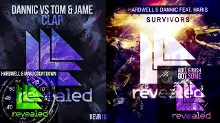 Clap vs. Countdown vs. Got Some vs. Survivors (Hardwell Tomorrowland 2015 Intro Edit)