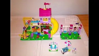 Cute Lego Friends 41325 Heartlake City Playground 2017 Set Quick Look / Piece Overview / Tour