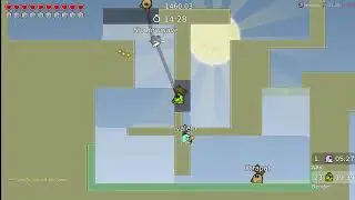 Teeworlds DDRace MultEasyMap in 19 minutes