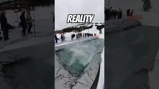 Expectation VS Reality #snowboarding #slushcup #igorotattire