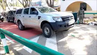 President Uhuru Kenyatta's Security Motorcade In Mombasa