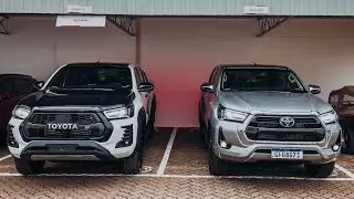 COMPARATIVO HILUX GR-S 2022 X HILUX SRX 2022