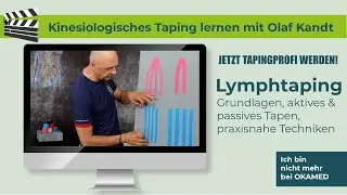 Kinesio Taping: Lymphtaping lernen mit Olaf Kandt