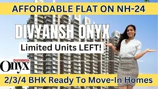 2BHK~1190 sqft For Sale in Divyansh Onyx | Jaipuria Sunrise Greens, NH-24 Ghaziabad | Ready to Move