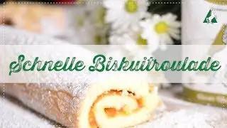 Schnelle Biskuitroulade R&ouml;sselmehl Backvideo