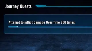 Attempt to inflict damage over time 200 times (only using normal Vader) 